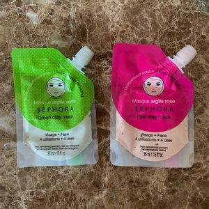 TWO Sephora masks with FREE urban decay spray!!